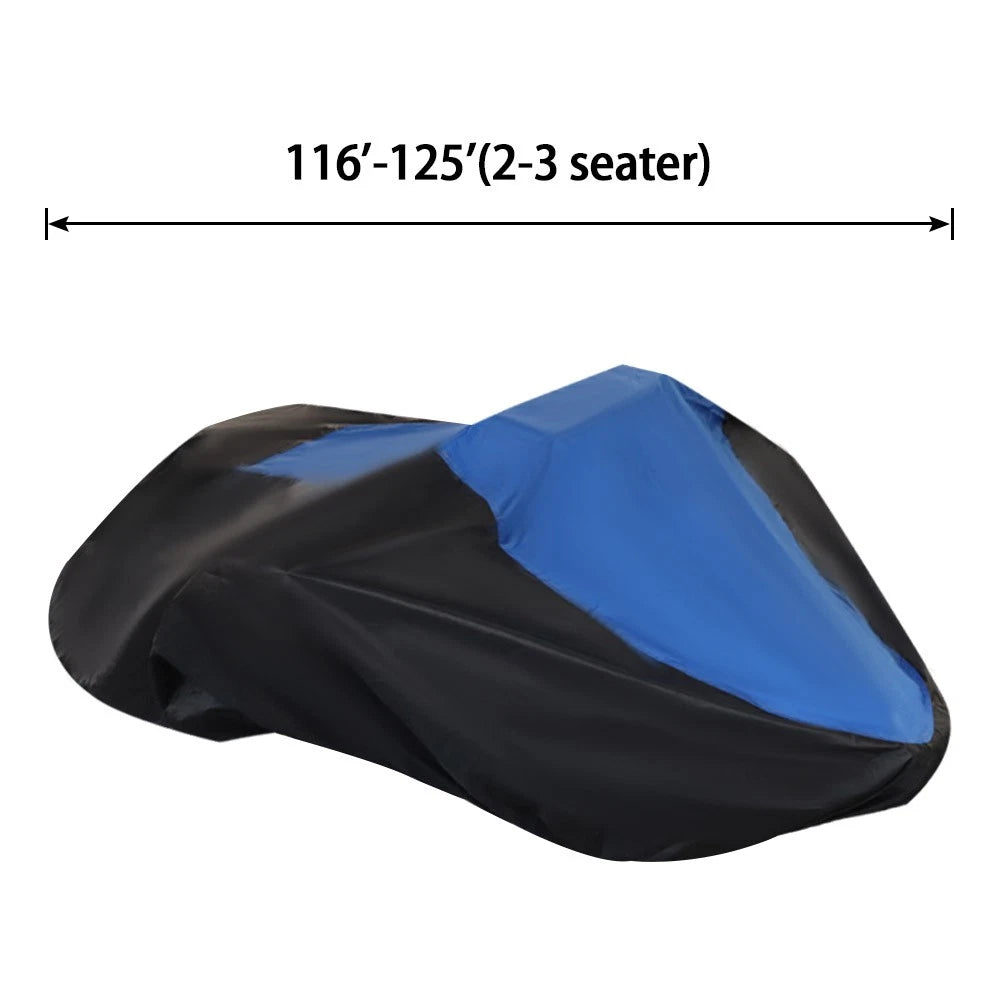 Watercraft Jet Ski Cover for Trailerable Models (116"-125", 2-3 Seater)