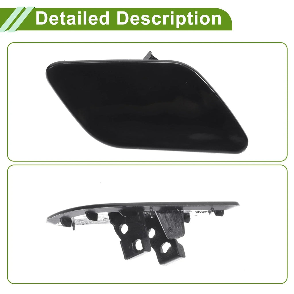 Washer Nozzle Cover for Porsche Cayenne 92A 2015-2017 Black