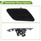 Washer Nozzle Cover for Porsche Cayenne 92A 2015-2017 Black