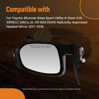 Heated Right Side Mirror with Signal for Toyota 4Runner TRD Pro (2015–2018)