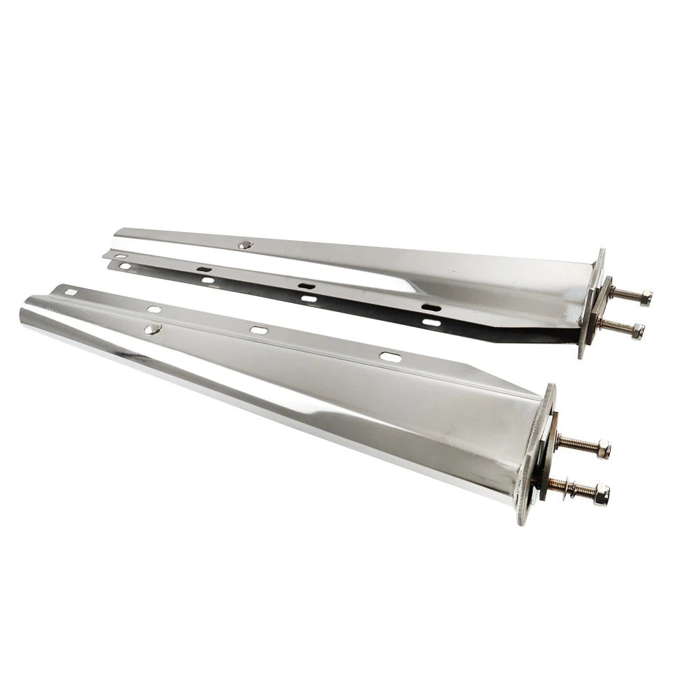 30" Stainless Steel Mud Flap Hanger for Semi Truck