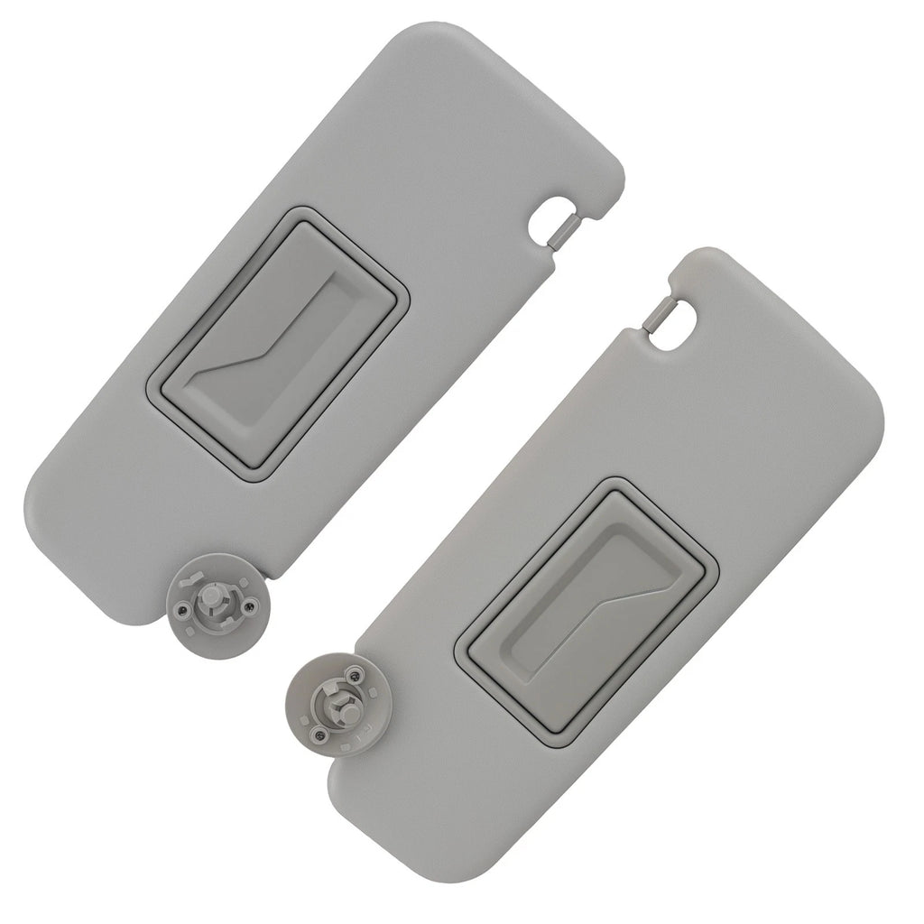 Set of 2 Gray Sun Visors for Chevrolet Sonic RS (2013–2016)
