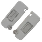 Set of 2 Gray Sun Visors for Chevrolet Sonic RS (2013–2016)