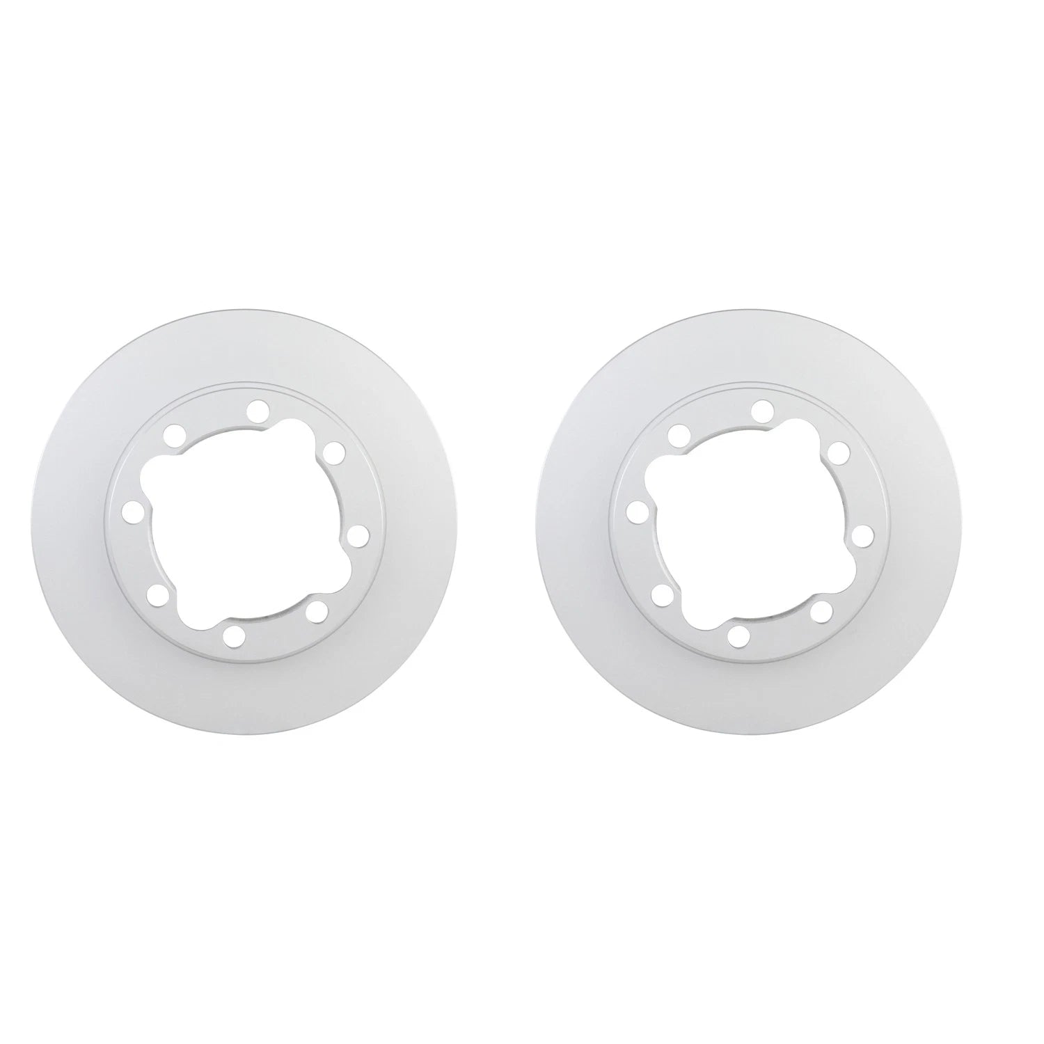 Set of 2 Bosch QuietCast Front Disc Brake Rotors for Ram 2500 K3500 3500