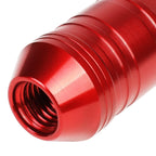 Set of 20 J2 7075 Forged Aluminum M12x1.5 Open-End Lug Nuts w/Adapter Red