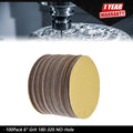 Set of 100 Hook and Loop Sanding Discs for Automotive Use (Grit 80-320)