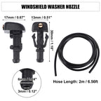 Set of 2 Windshield Washer Nozzles for Ford Crown (No. 3W7Z17603AA)