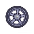 Set of 2 17cm Front 20mm Rear Lawn Mower Wheels for Standard Mower Compatibility