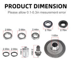 Rear Differential Rebuild Kit for Honda TRX250 (2001–2008)