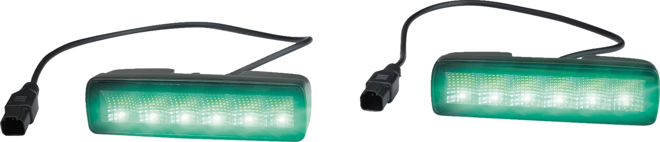 LED Mini Light Bar for Moose Offroad (6", Green) MSE-LPKITMG