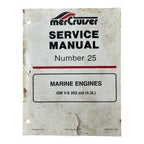 Service Manual #25 for MerCruiser GM V-6 262 cid 4.3 (90-861328 1297)