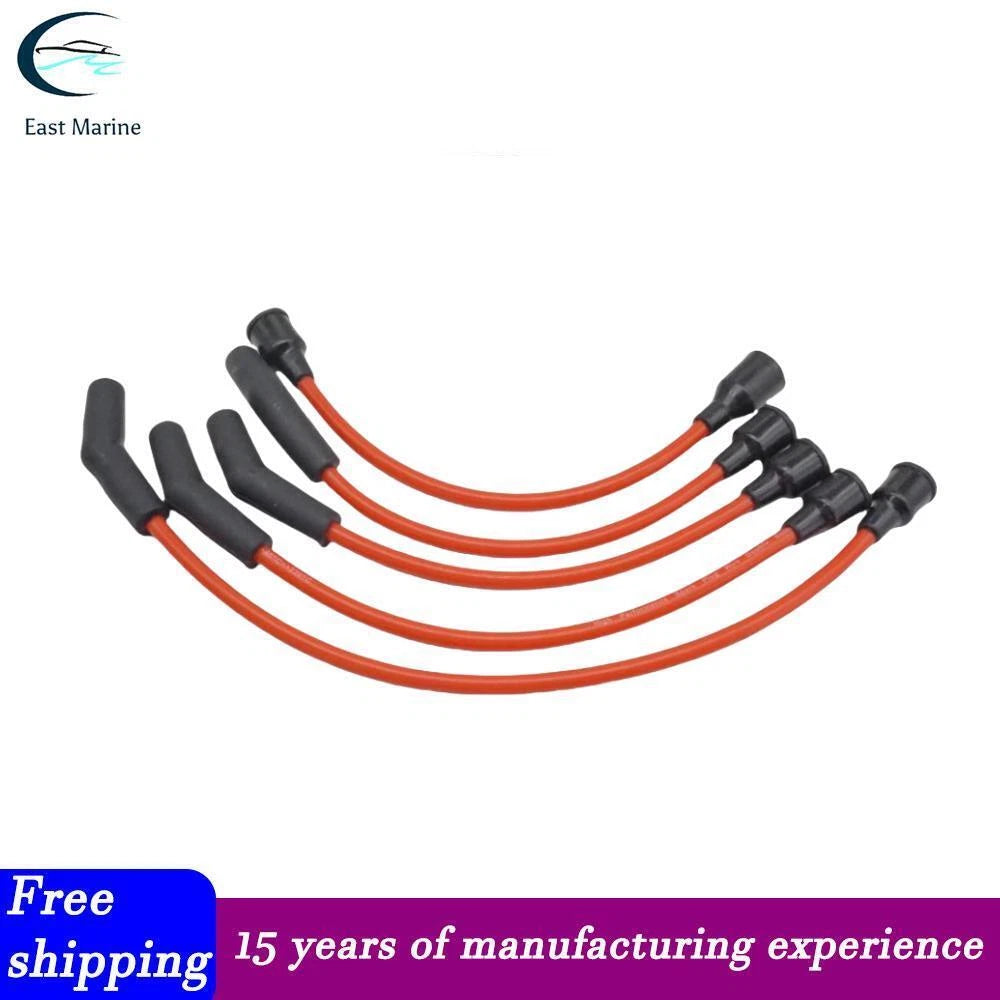 Spark Plug Wire Set for Mercruiser (1984–1990) 84-816761Q5 813720A5 816761A5 18-8800-1