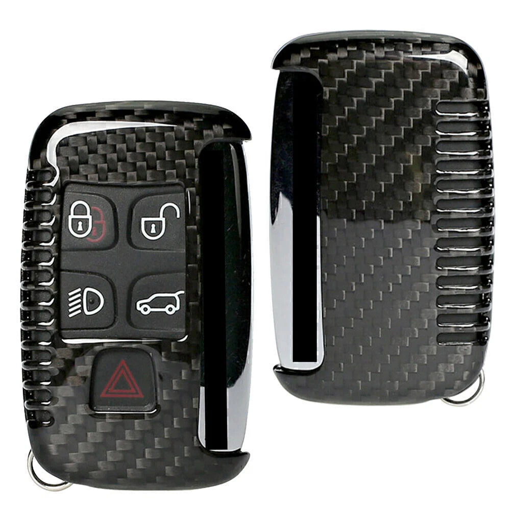 Carbon Fiber Remote Key Cover Case for Land Rover Range Rover
