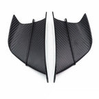 Carbon Fiber Side Winglets Air Deflector Wing Kit/Spoiler for Motorcycle