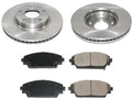 Front Brake Pad and Rotor Kit for Mazda CX-3 (2016–2020) KK335DK