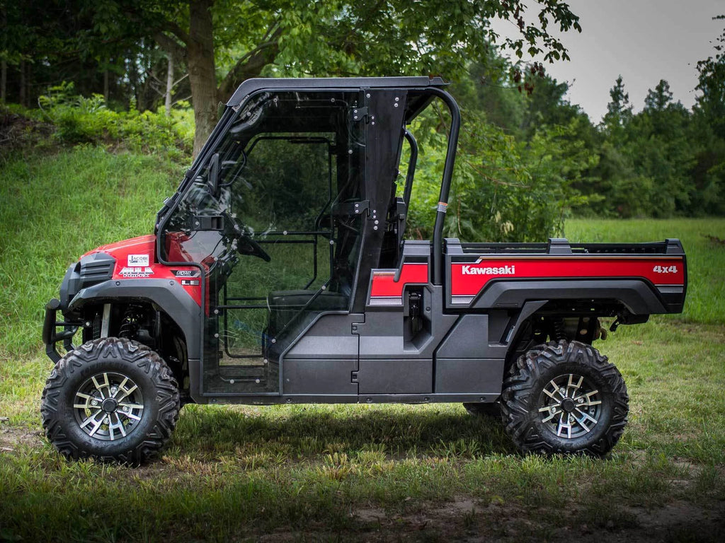 Heavy Duty Full Cab Enclosure Doors for Kawasaki Mule Pro FX/DX (2015–2023)