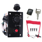 Ignition Key Switch Panel for Suzuki Marine Outboard (37100-96J24)