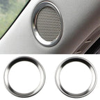 2 x Car A Pillar Speaker Ring Frame Sound Circle Trim for Mazda CX-5 (2017���2022)