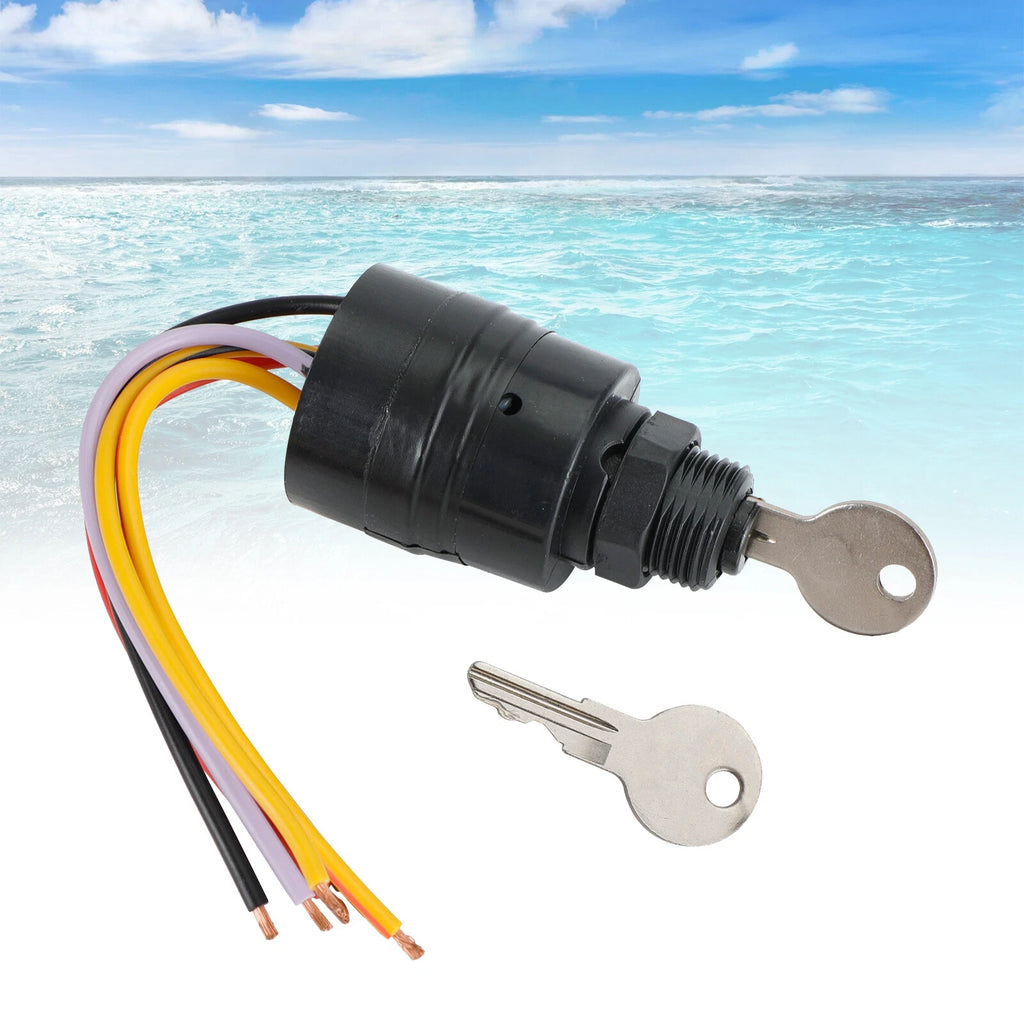 Ignition Key Switch for Mercury Marine (1987–1999) 87-17009A2, MP41070-2