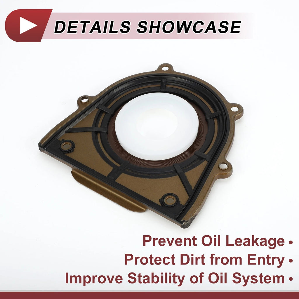 1Pc Crankshaft Oil Seal with Flange for Ford Escape, Mustang (2001–2019) No. 1S7Z-6K301-BA