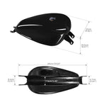 Fuel Gas Tank for Harley Sportster XL883 XL1200 (2007–2022)