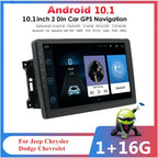 10.1" Android Stereo GPS Radio for Jeep Wrangler Unlimited Patriot (2011-2023)