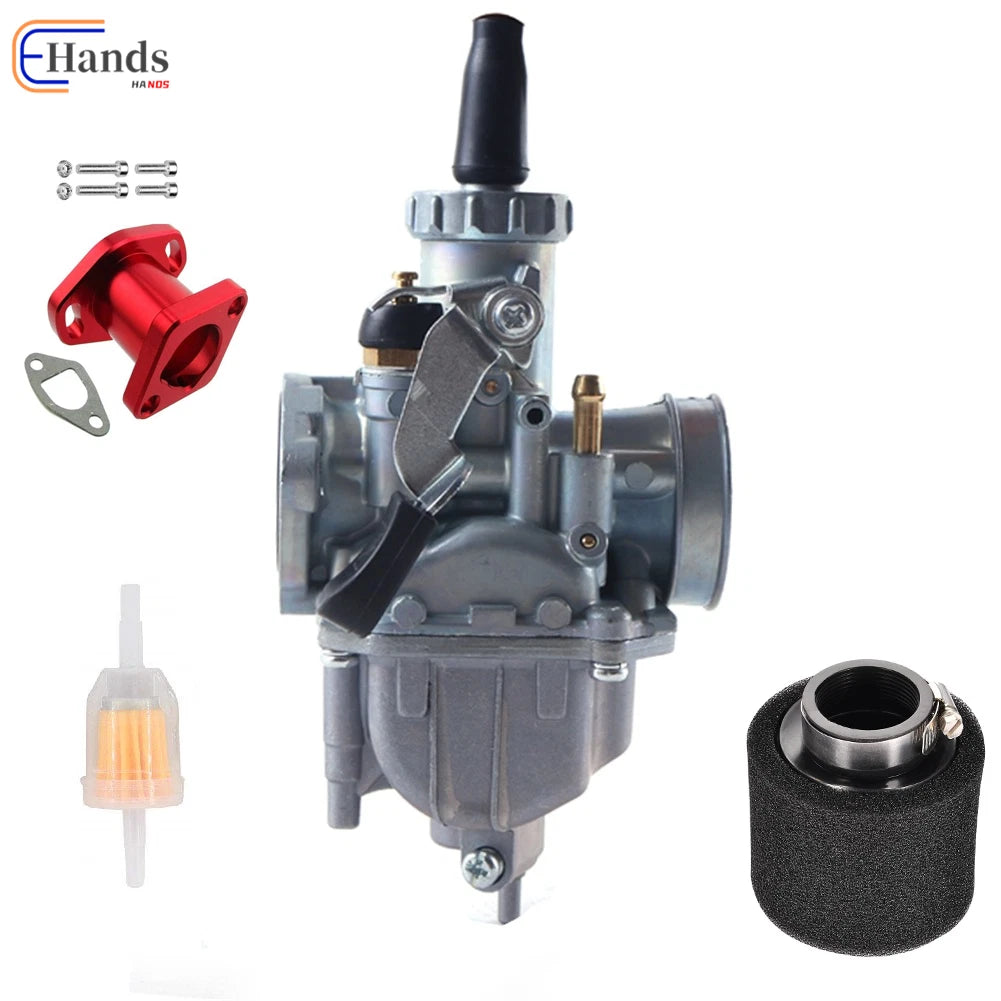 VM22 26mm Carburetor for Predator 212cc 196cc CT200 Mini Bike Go Kart ATV