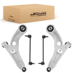 Set of 4 Front Lower Suspension Control Arms for Chrysler 200 (2015–2017)