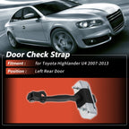 Left Rear Door Check Strap for Toyota Highlander (2007–2013) No.6864048030