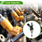 Fuel Injector for Chevy Silverado 2500 5.3L (2014–2018) 12623116 Black