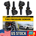 Set of 4 Tire Pressure Sensors for Ford F-150, Explorer, Mustang