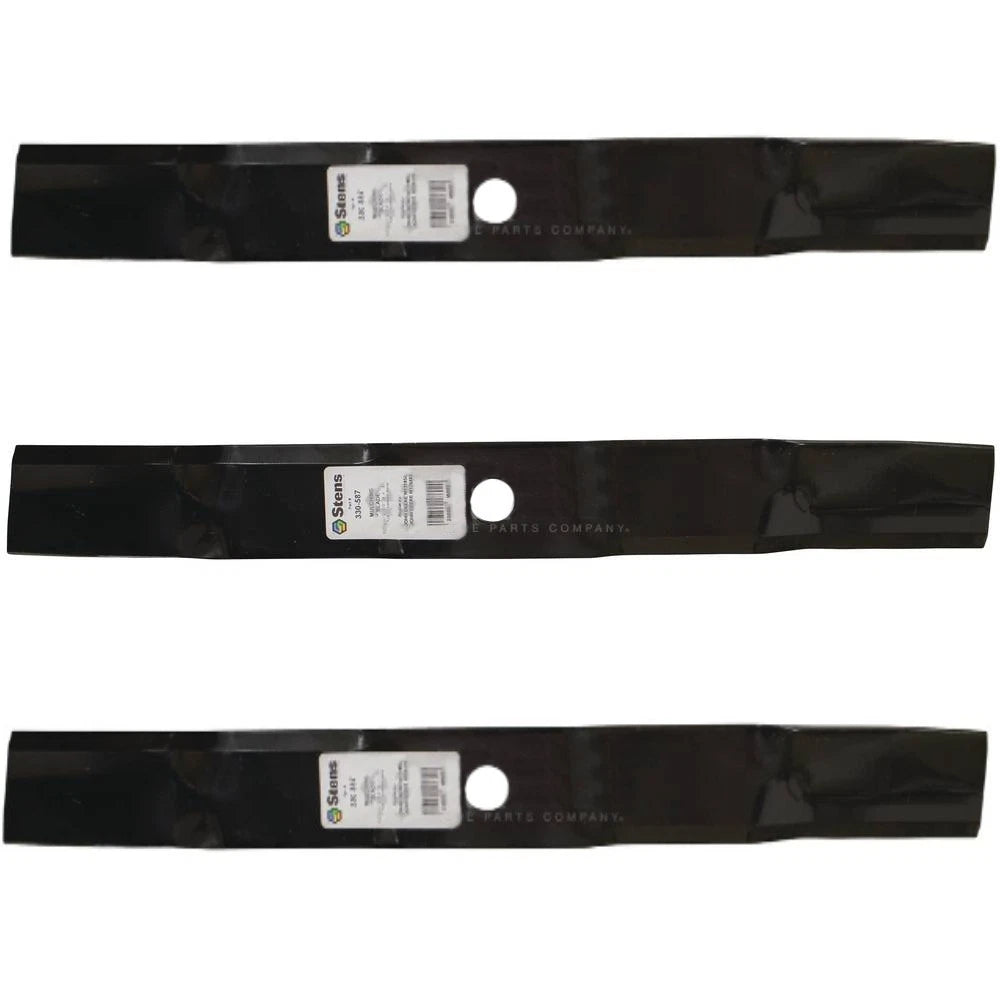 3 Mulching Mower Blades for John Deere 60" Front Mower (1420–1580)