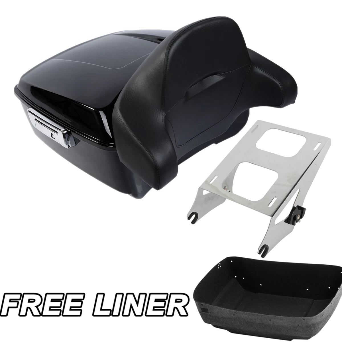 Trunk Pad Mount Rack for Harley Touring Road King (2014–2025)