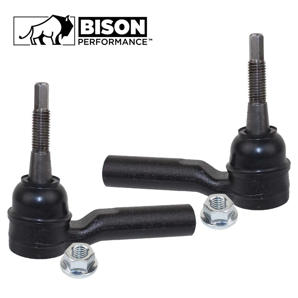 2X Outer Steering Tie Rod Ends for Chevy GMC