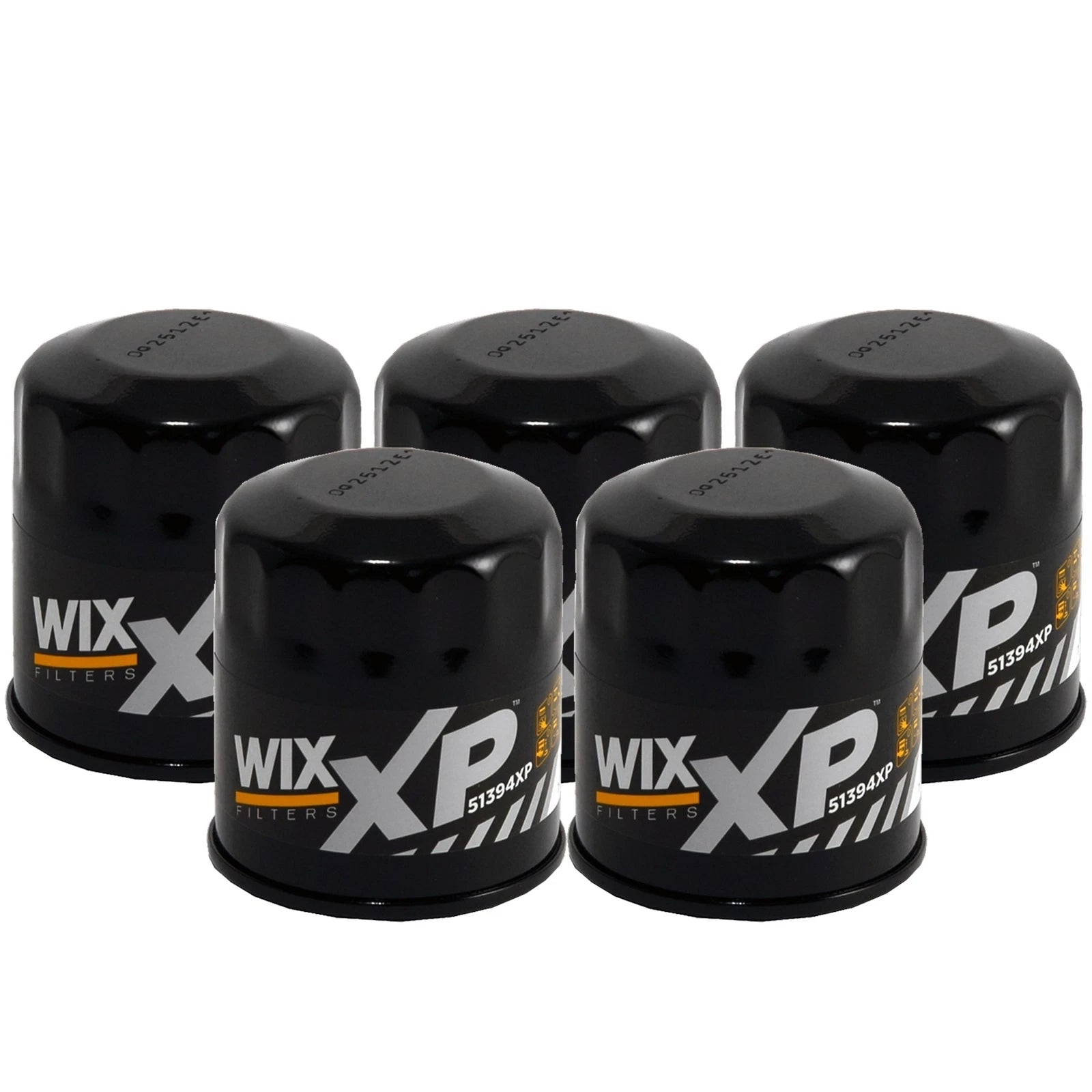 Set of 5 Engine Oil Filters for Chevy, Infiniti, Nissan, Toyota (StdAsp)