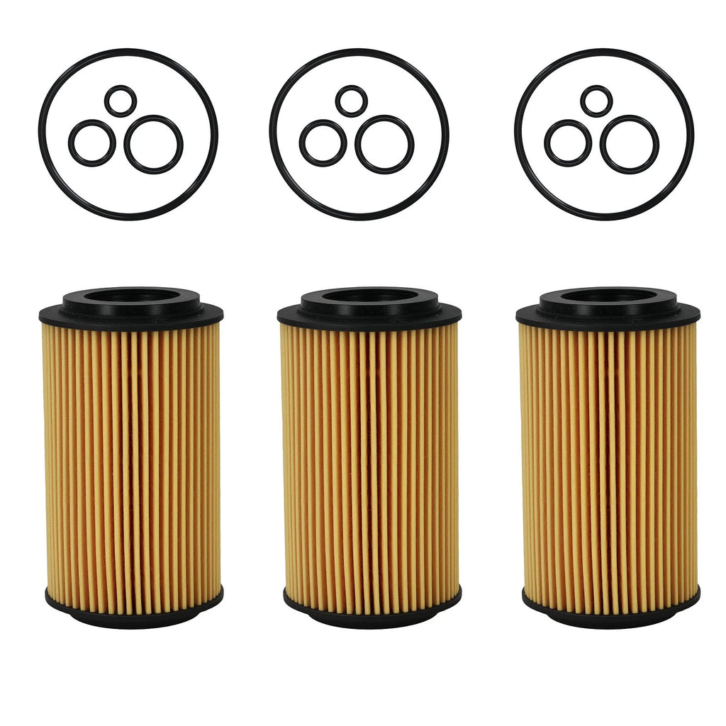 3PCS Oil Filters for Mercedes-Benz E-Class W212 W211 (2009–2018)