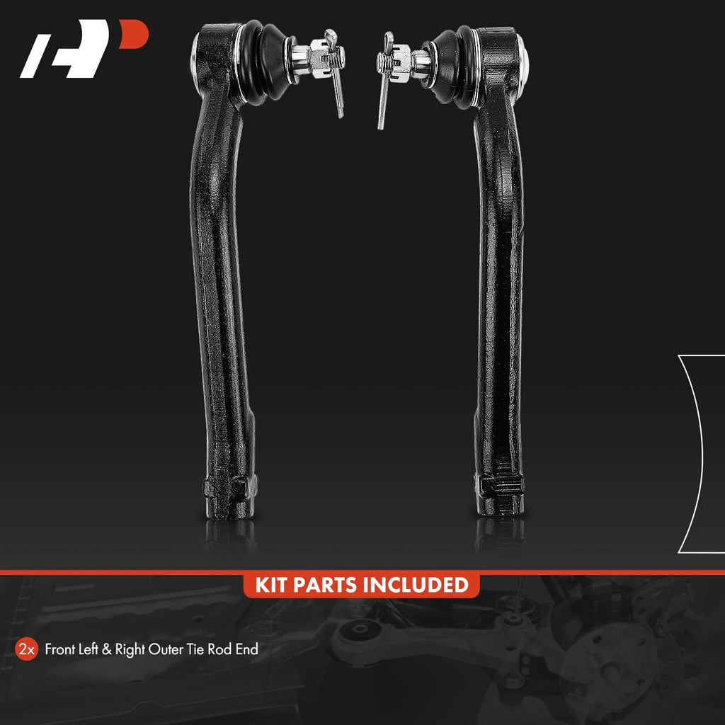 2X Outer Tie Rod End for Kia Sorento (2011–2013) Hyundai Veracruz Santa Fe