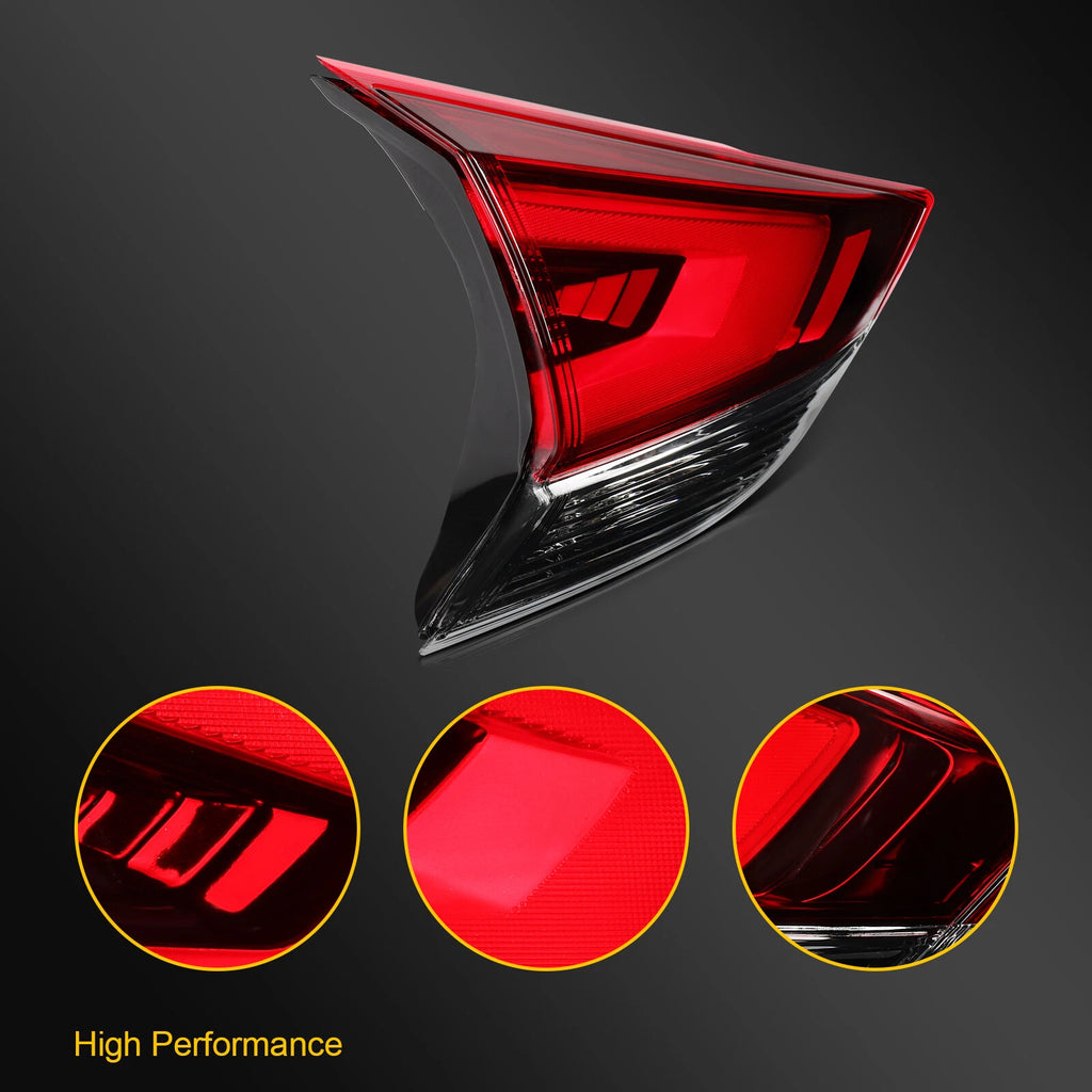 LED Tail Light Assembly for Nissan Rogue (2017–2020) Inner Left Driver Side