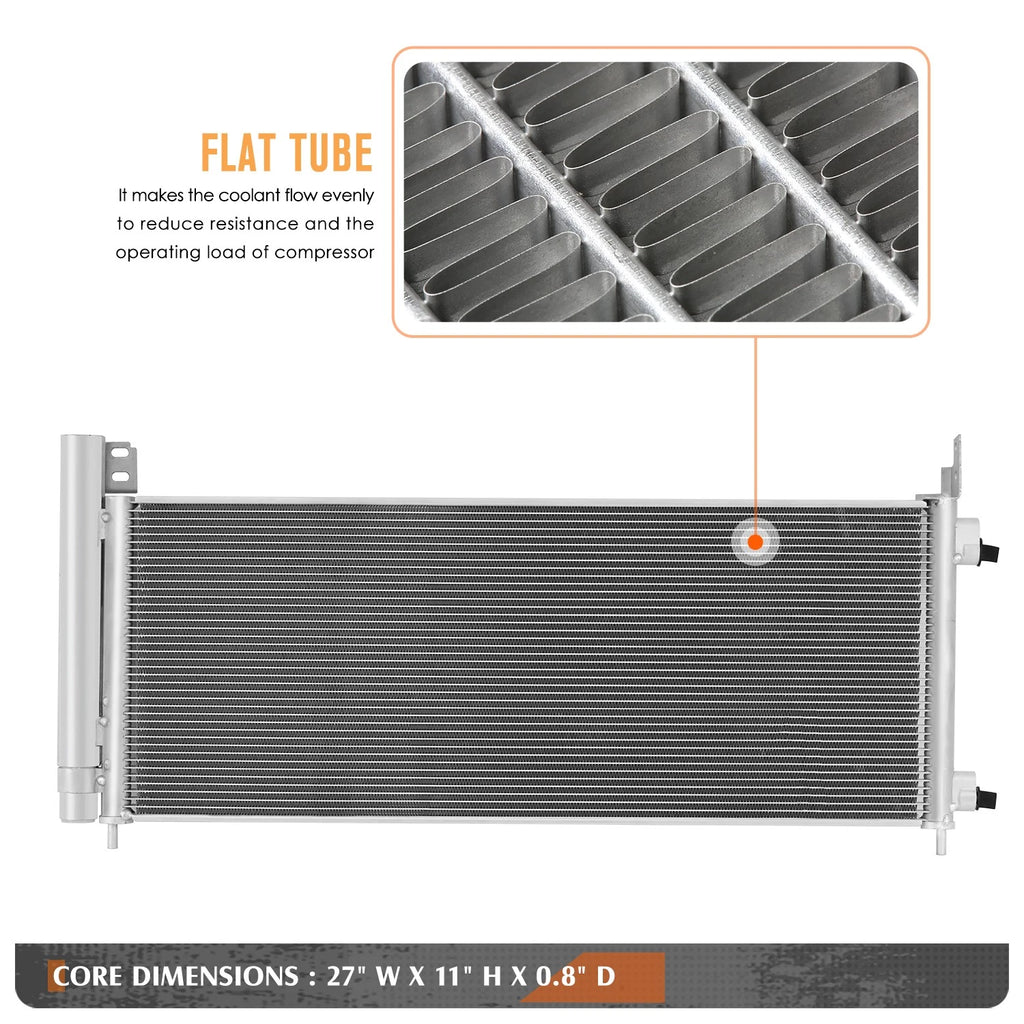 Aluminum Core Cooling Radiator for VW Beetle CC Eos GTI (2011–2017)