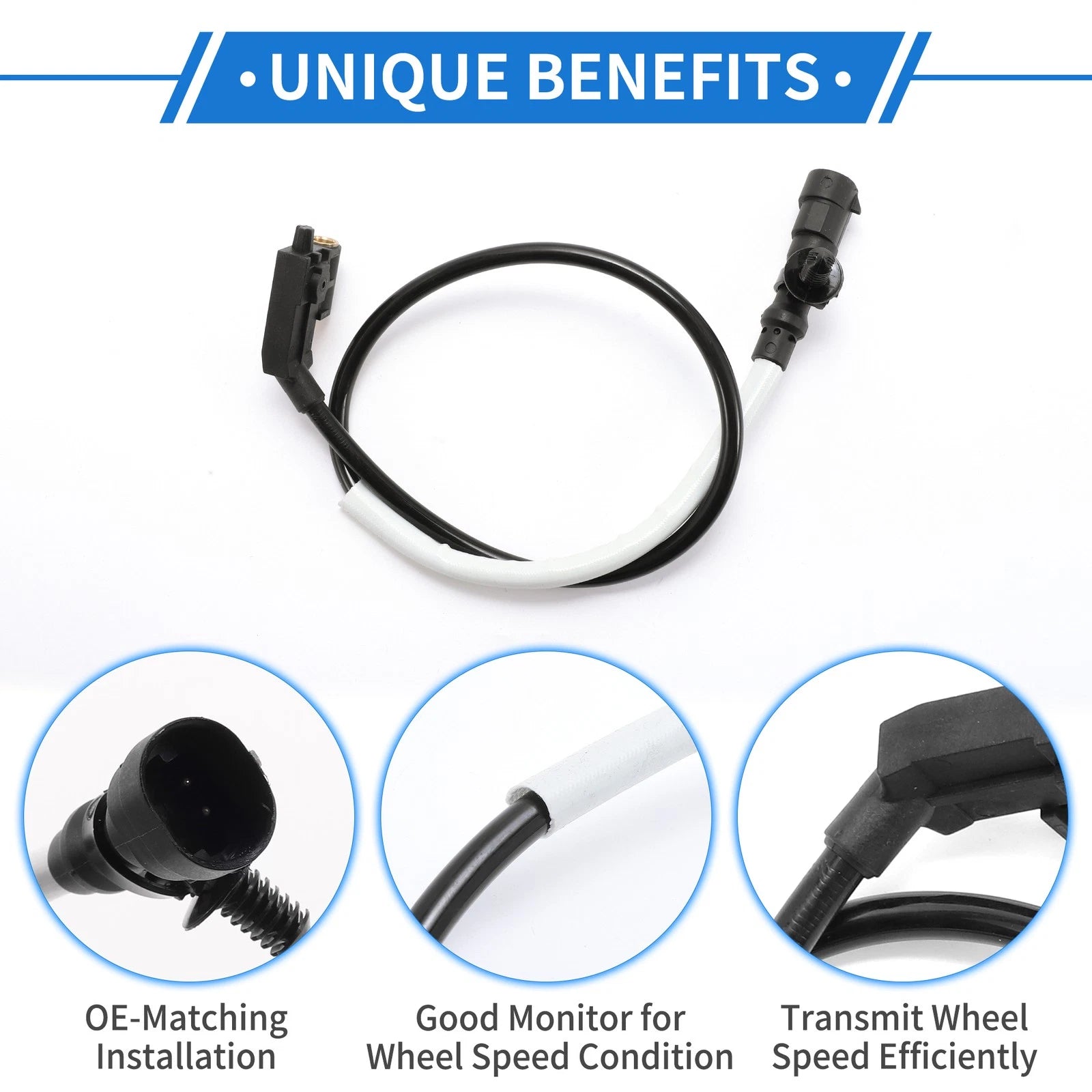 ABS Wheel Speed Sensor for Dodge Viper (No. 5290952AA/AB1577)