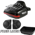 Trunk Top Rack Speakers Tail Light for Harley Electra Road Glide (2014–2025)