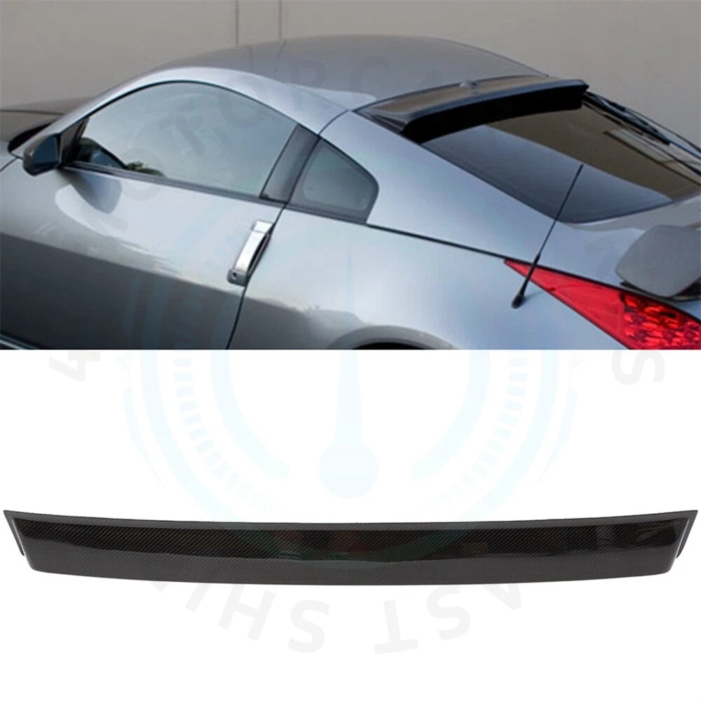 Carbon Fiber Rear Window Visor Spoiler for Nissan 350Z (2003–2008)