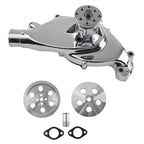 BBC Chrome Pulley Kit for Big Block Chevy 396-454 (1965–1970)