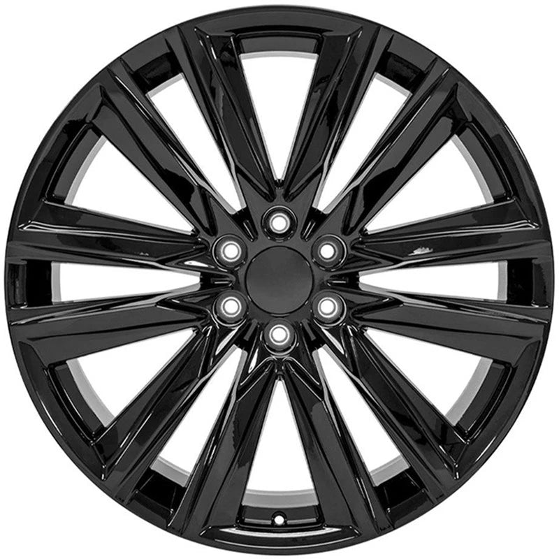 24 Inch Gloss Black Wheel for 2003–2014 GMC Savana 1500