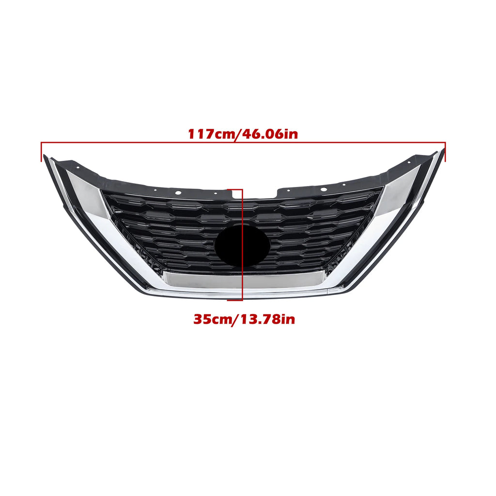 Front Upper Grille for Nissan Rogue (2021–2023)