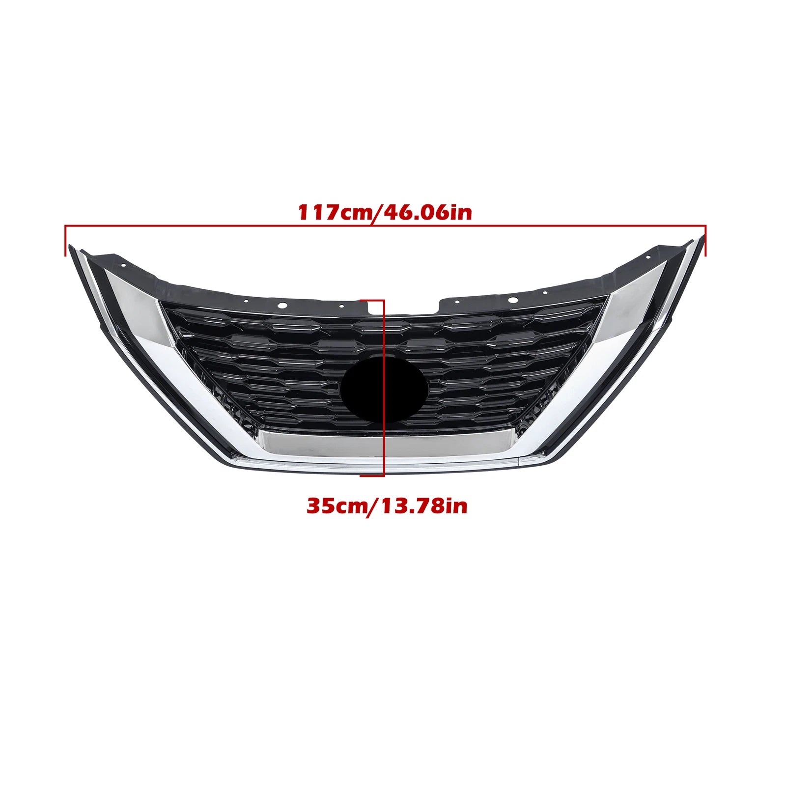 Front Upper Grille for Nissan Rogue (2021–2023)