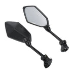 Black Side Rear View Mirrors for Kawasaki Ninja ZX6R (2009–2012)