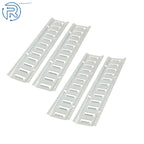 Set of 4 E Track Tie Down Straps for Van Truck Enclosed Trailer (2')