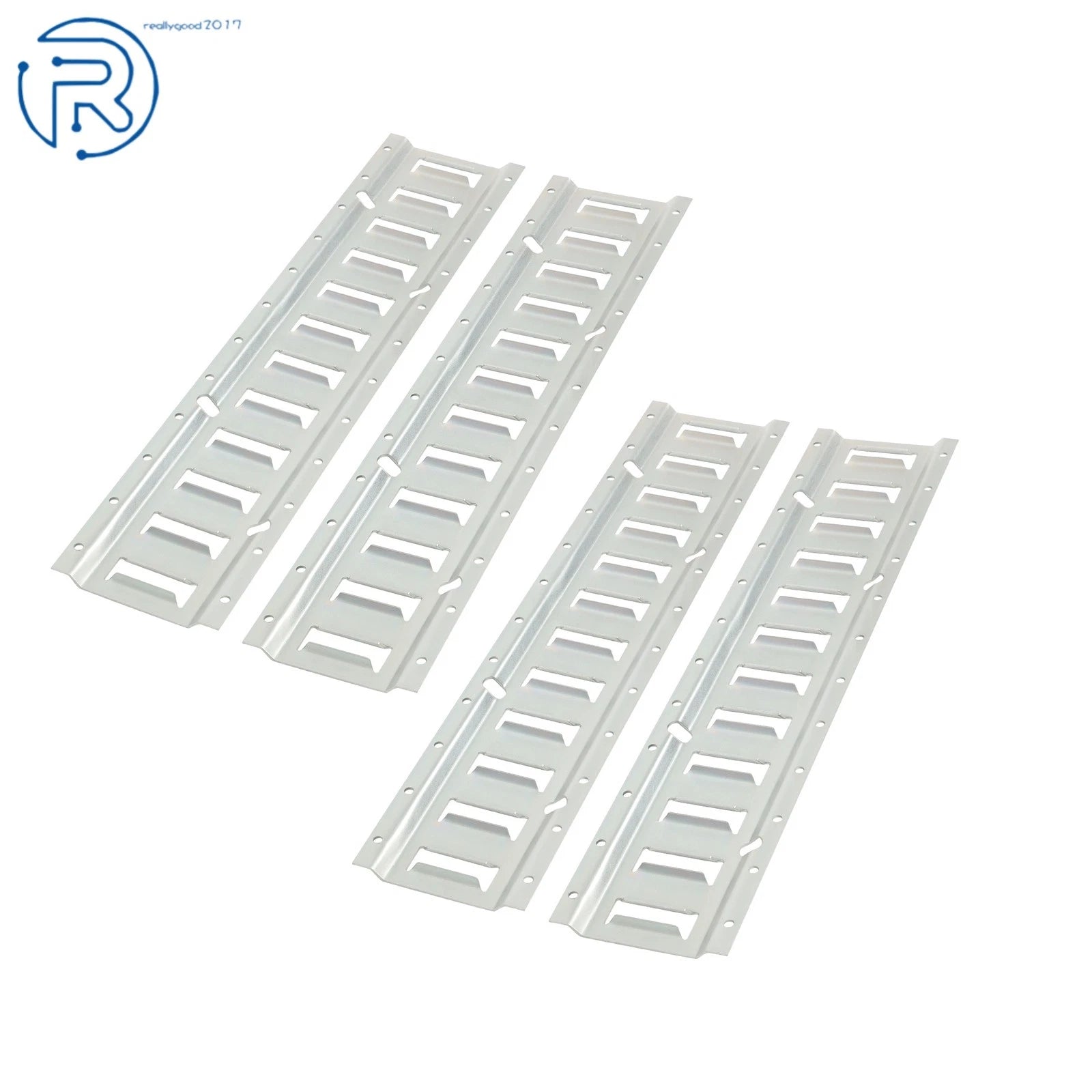 Set of 4 E Track Tie Down Straps for Van Truck Enclosed Trailer (2')