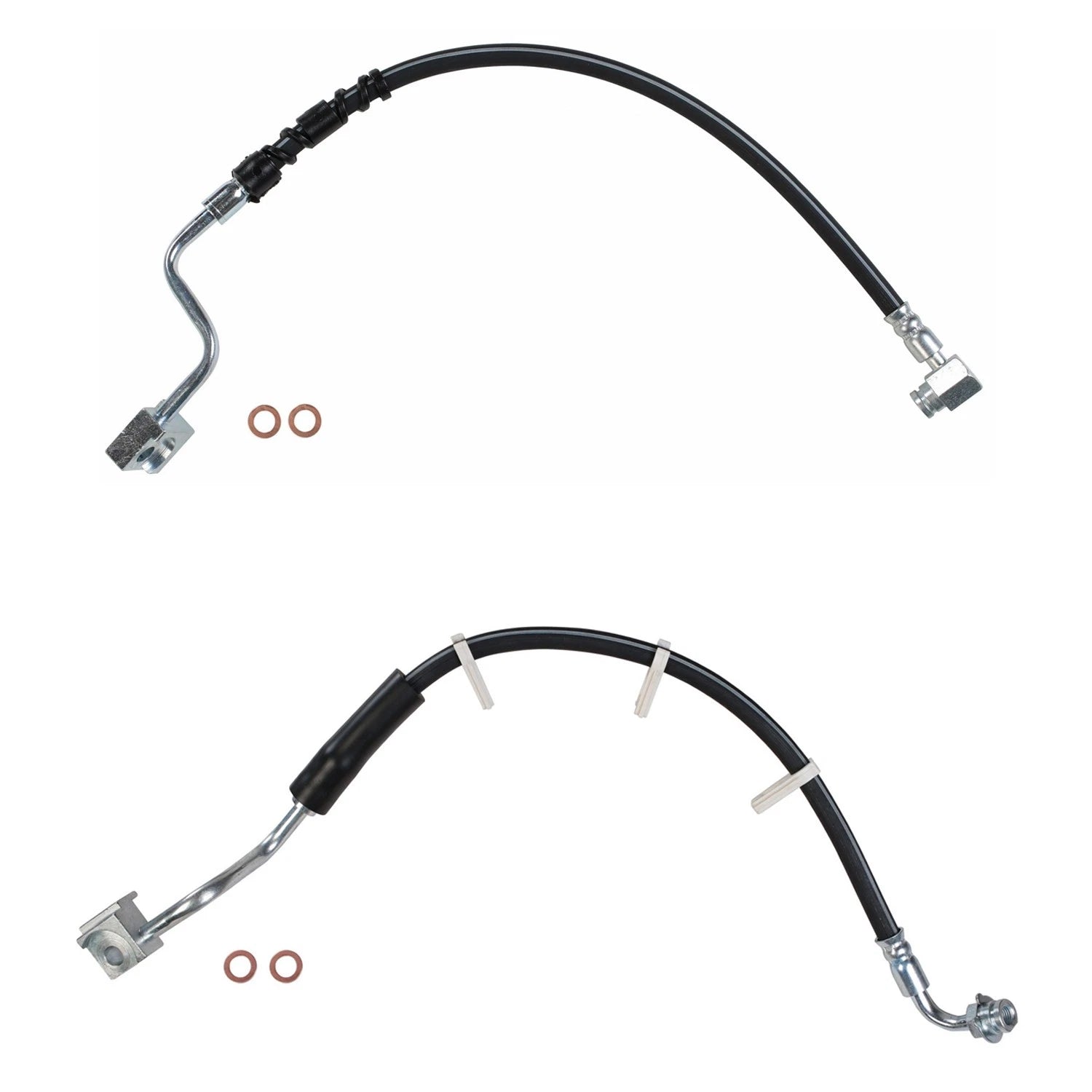 Sunsong 2X Front Left & Right Brake Hydraulic Hose Kit for E-150 Econoline (1994–1999)